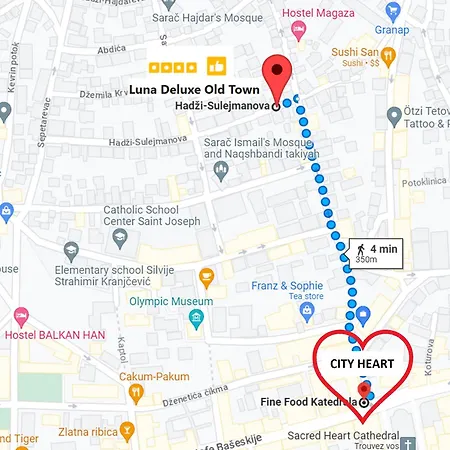 아파트 Luna Deluxe Center & Free Parking *